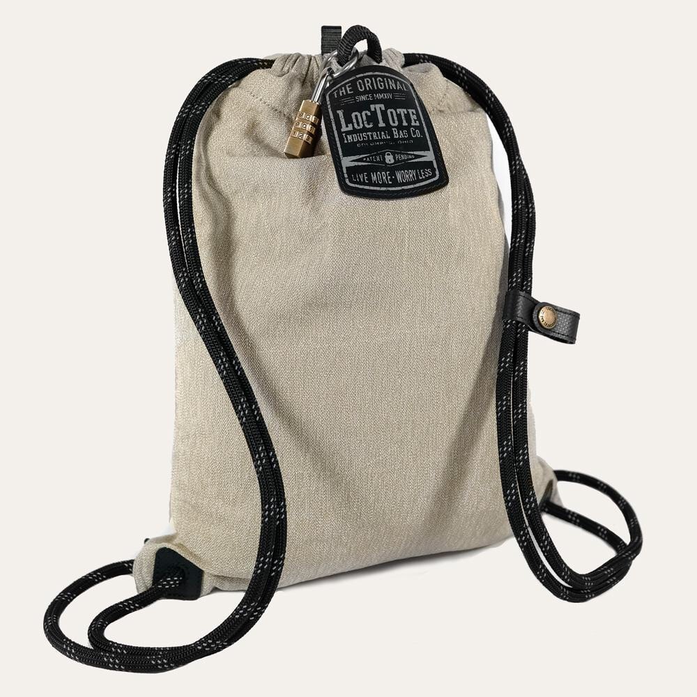 Flak Sack Sport 18” Khaki Pack Theft Proof NWT